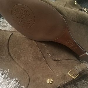 Tory Burch Shoes - Tory Burch Milan suede booties 10 Tory Burch Shoes - Tory Burch Milan suede booties 10
